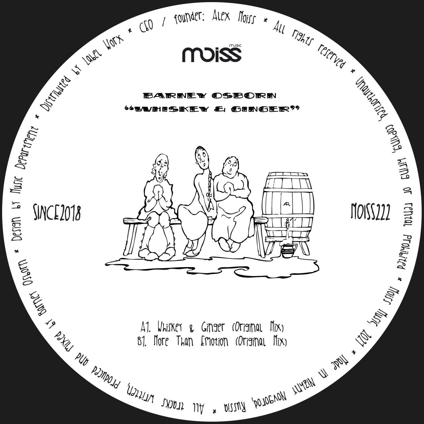 Barney Osborn - Whiskey & Ginger [MOISS222]